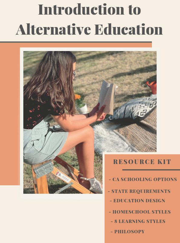 California Introduction Into Alternative Education Resource Kit