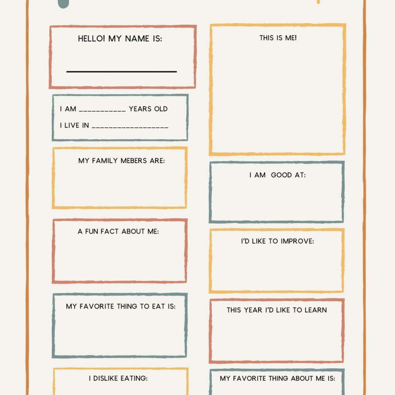 All About Me - Free
